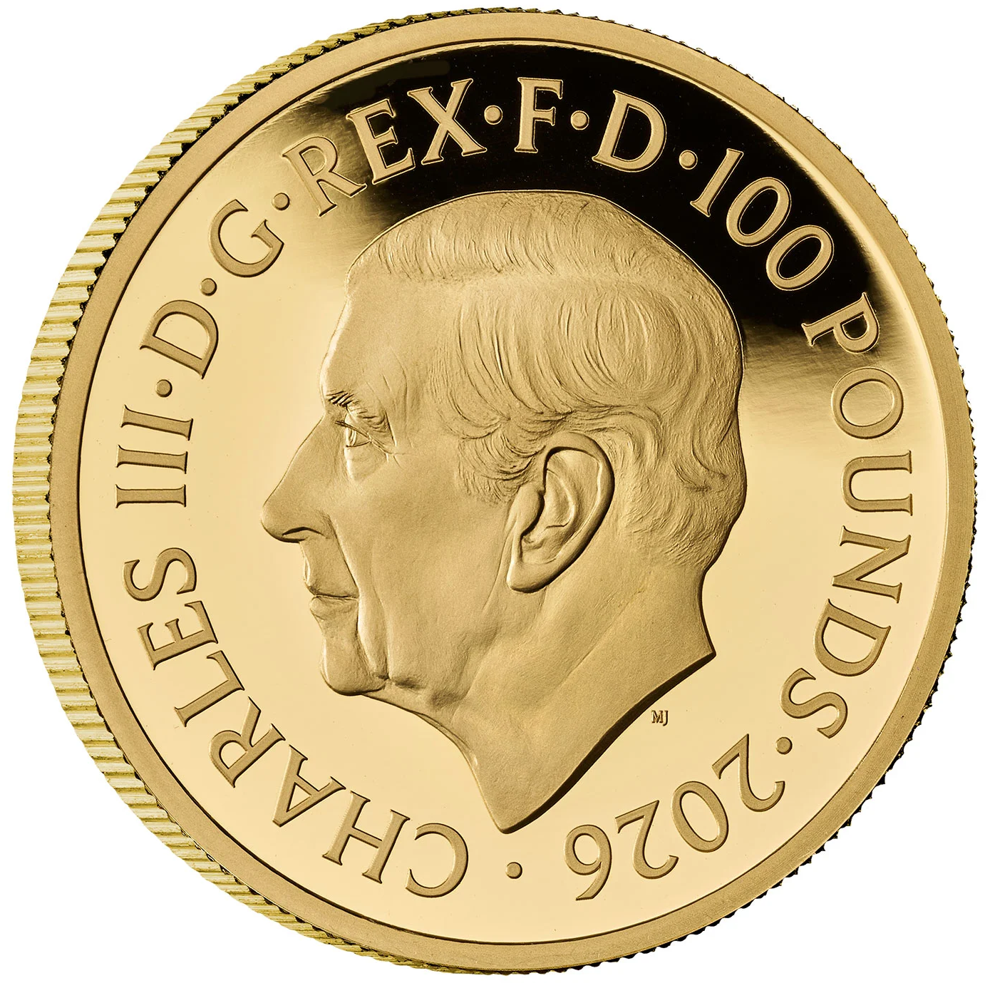 2026 King Charles III Tudor Beasts 'The Royal Dragon' 1oz 999.9 Gold Proof Coin
