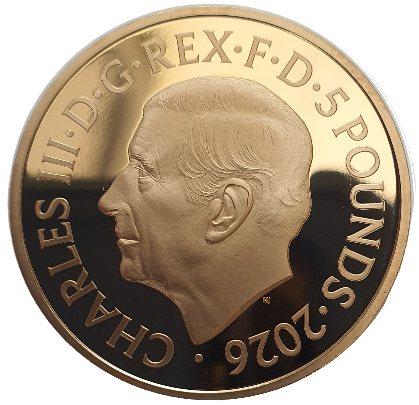 2026 King Charles III 'The Penny Drops' £5 Gold Proof Coin