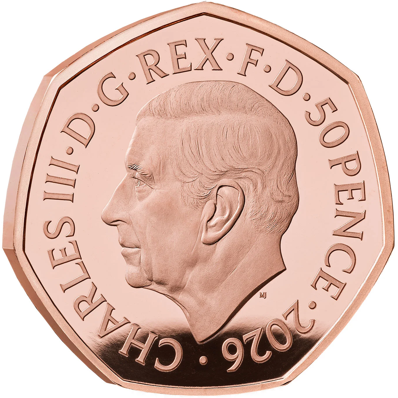 2026 Concorde 50th Anniversary Gold Proof 50P - 125 issue Limit