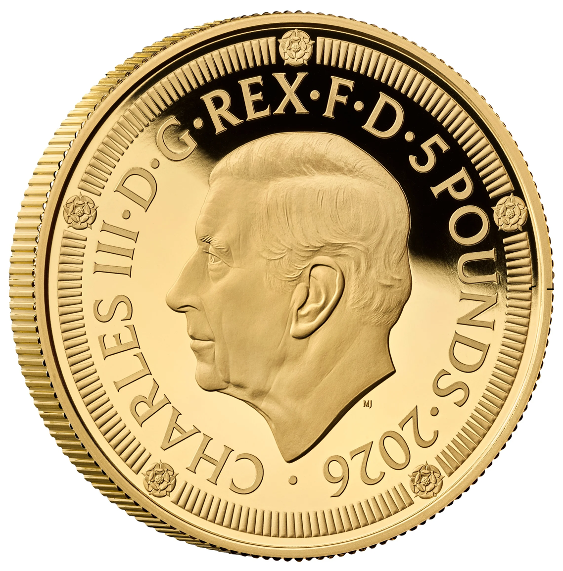 2026 500 Years of the Crown £5 Gold Proof Coin