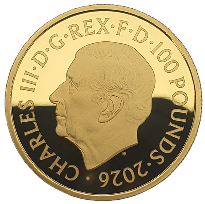 2026 Music Legends 'Pink Floyd' 1oz 999.9 Gold Proof Coin