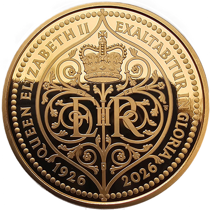 2026 Queen Elizabeth II Centenary £5 Gold Proof Coin