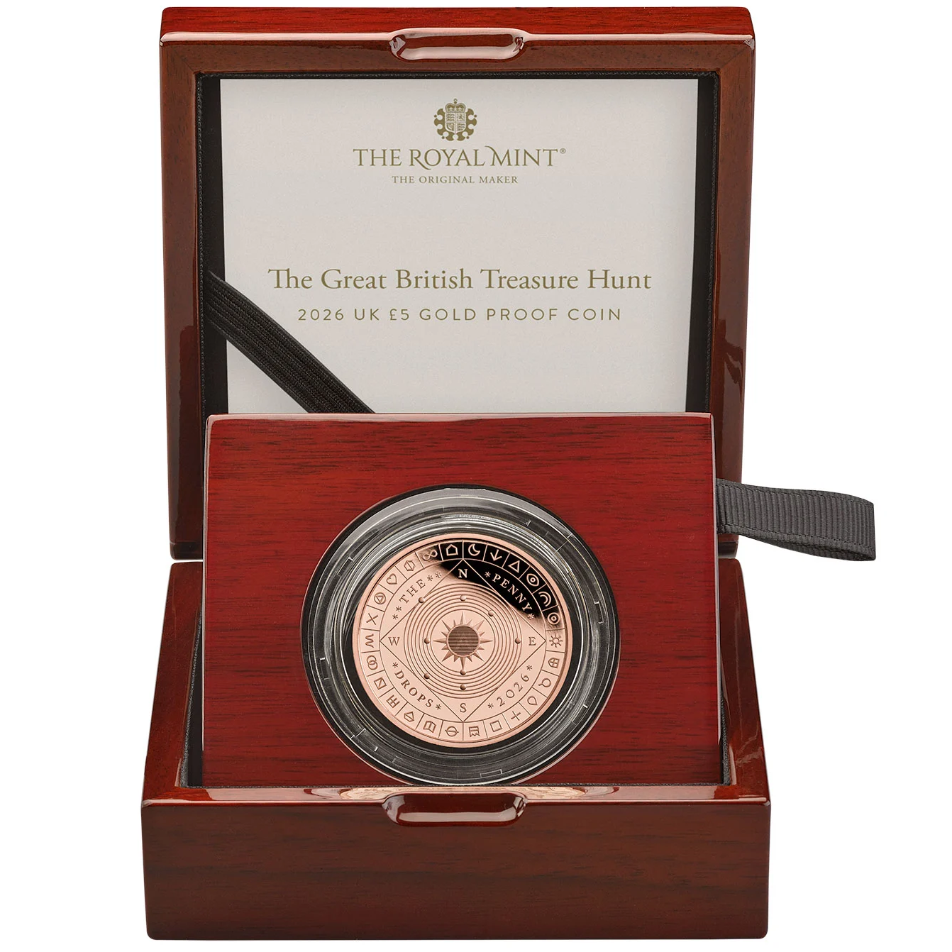 2026 King Charles III 'The Penny Drops' £5 Gold Proof Coin