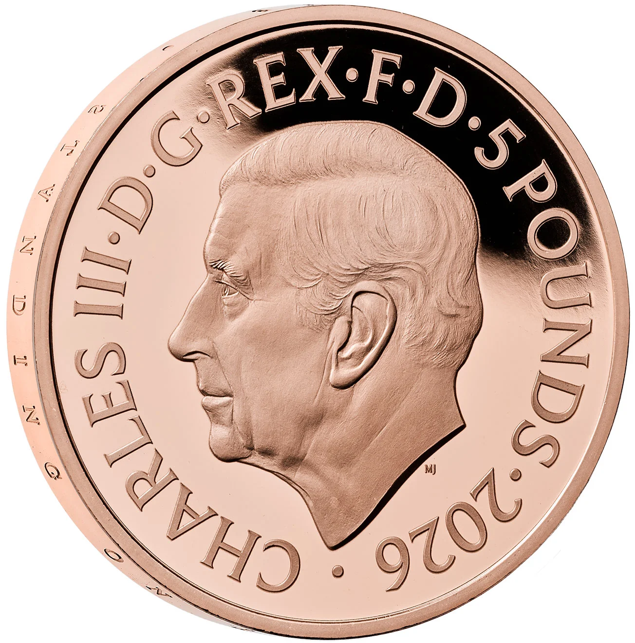 2026 King Charles III 'The Penny Drops' £5 Gold Proof Coin