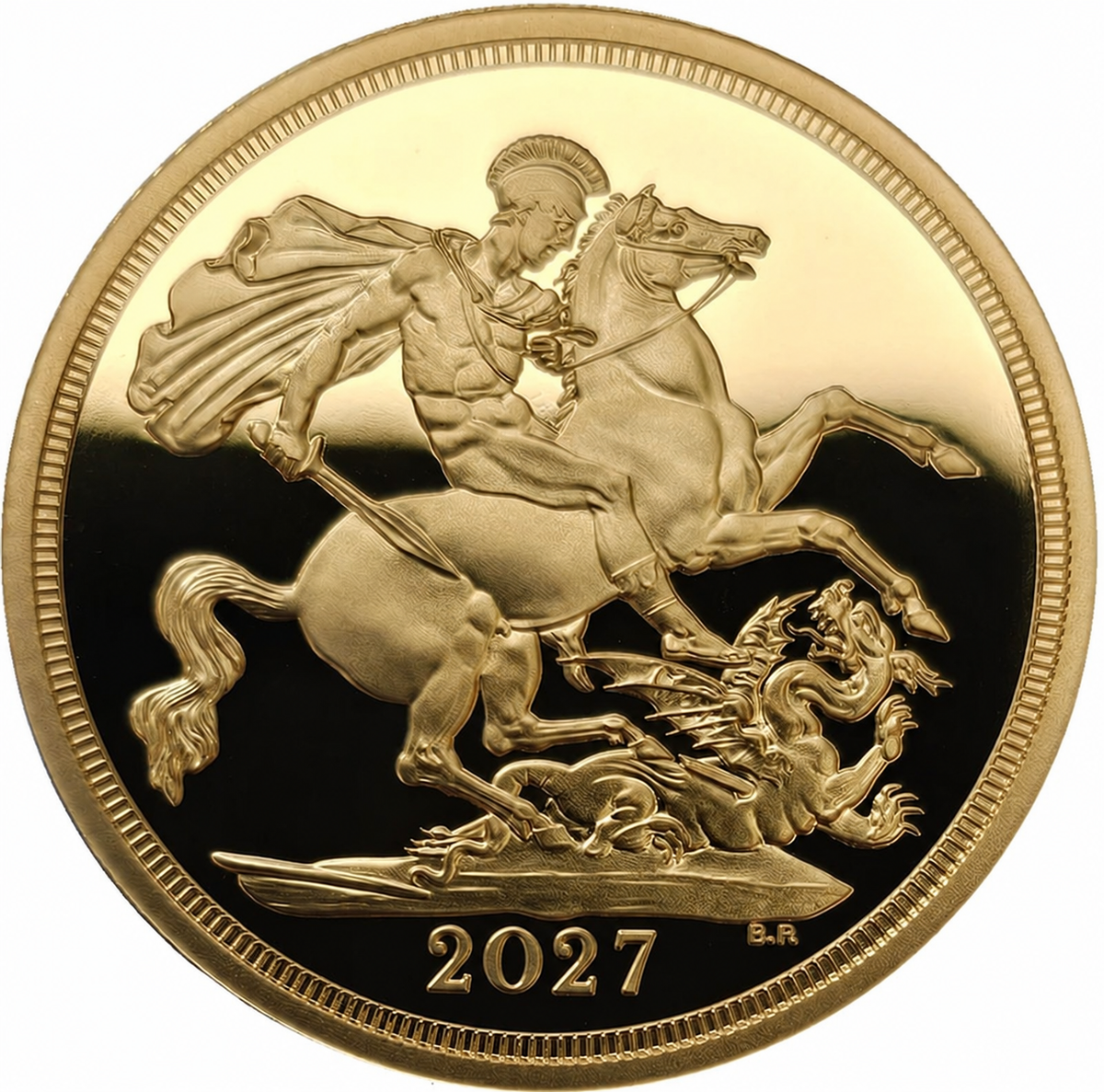 2027 King Charles III Gold Proof 5 Coin Sovereign Set