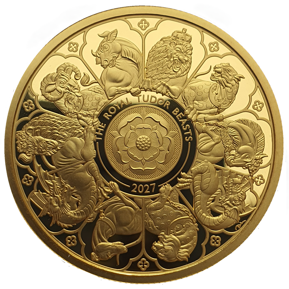 2027 Royal Tudor Beasts Completer 1oz 999.9 Gold Proof Coin