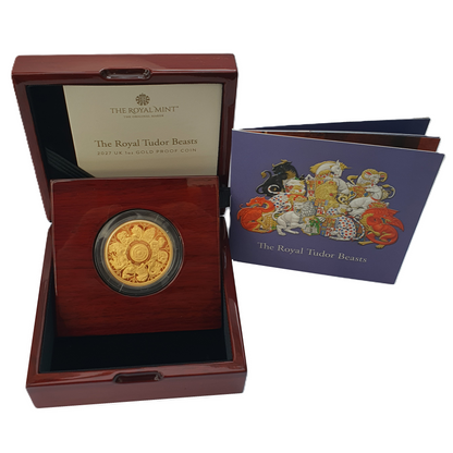 2027 Royal Tudor Beasts Completer 1oz 999.9 Gold Proof Coin