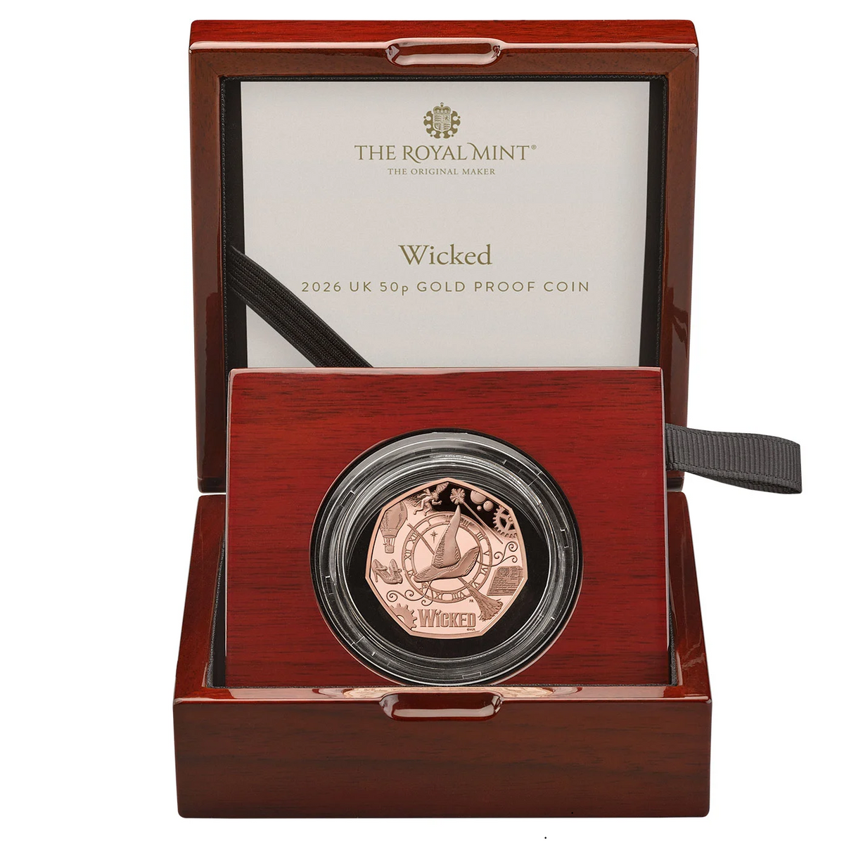 2026 Wicked Gold Proof 50p Coin - Issue Limit 75
