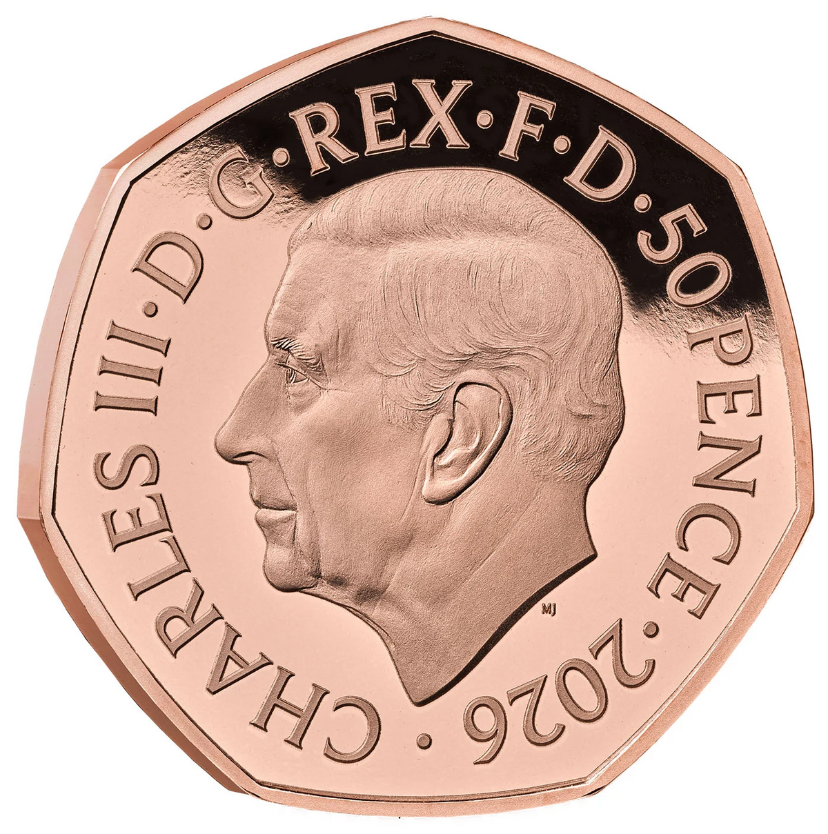 2026 Wicked Gold Proof 50p Coin - Issue Limit 75