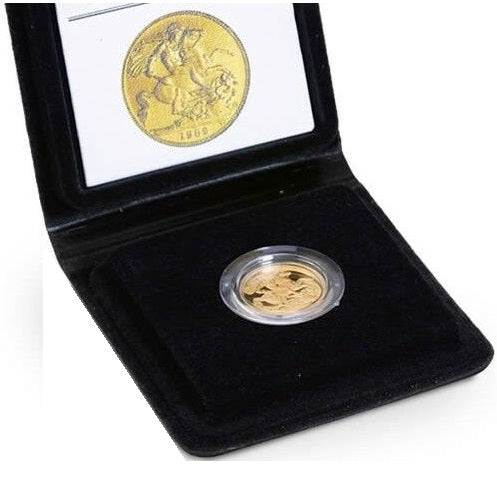 1982 Queen Elizabeth II Proof Gold Half Sovereign + Capsulated / Case