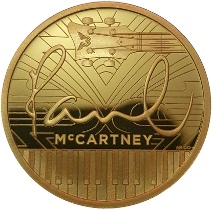 2024 Music Legends 'Paul McCartney' 1/4 oz 999.9 Gold Proof Coin