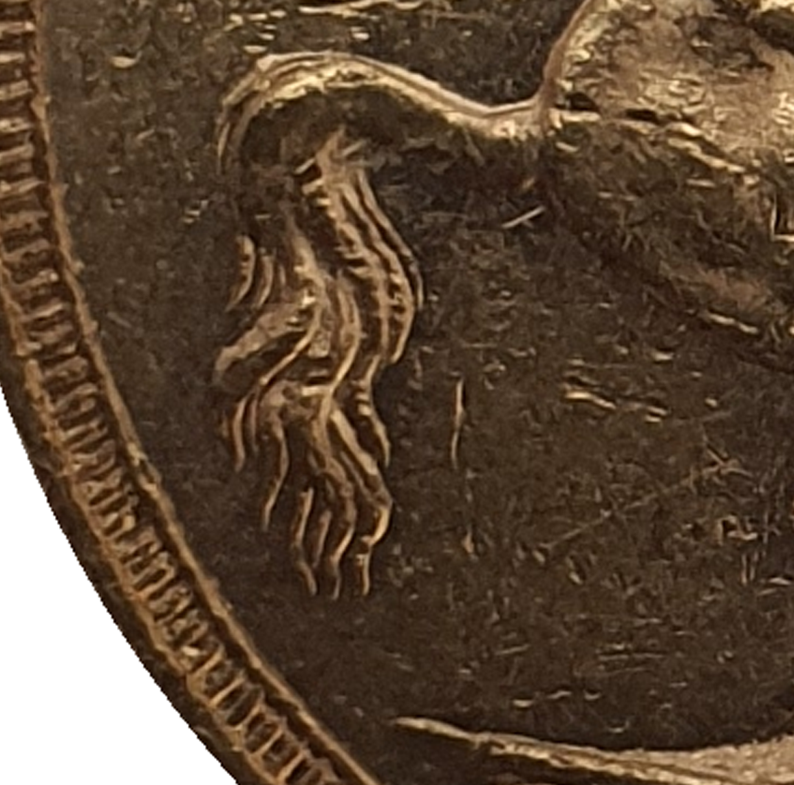 1891-M Queen Victoria Jubilee Head Gold Sovereign - DISH M15 Short Tail R5