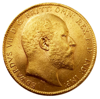 1903 King Edward VII Gold Sovereign (London) AUNC