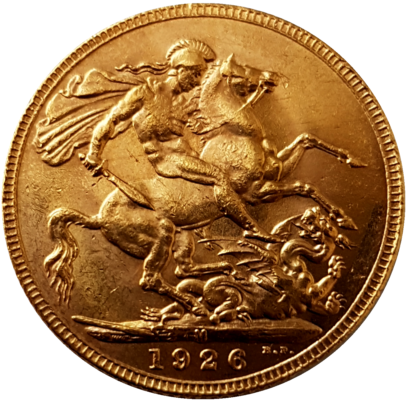 1926-M King George V Gold Sovereign (Melbourne)