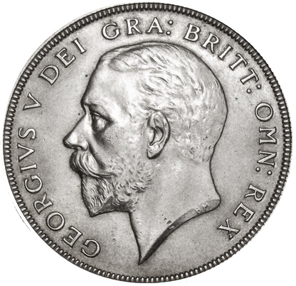 1928 George V Wreath Proof Crown - GEF/ AUNC