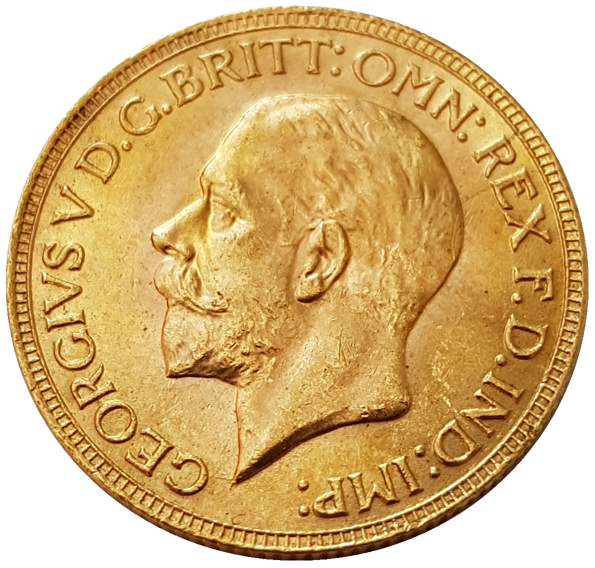 1932-SA King George V Gold Sovereign (Pretoria)