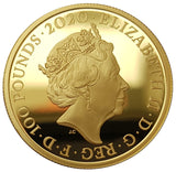 2020 Queen Elizabeth II 'Bond, James Bond' 999.9 1oz Gold Proof Coin