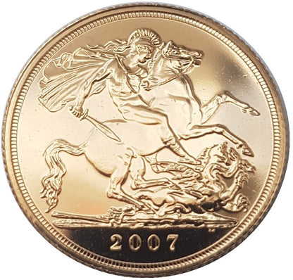 Queen Elizabeth II 4th Portrait Sovereigns 2000-2015 Complete date series (16 Sovereigns)