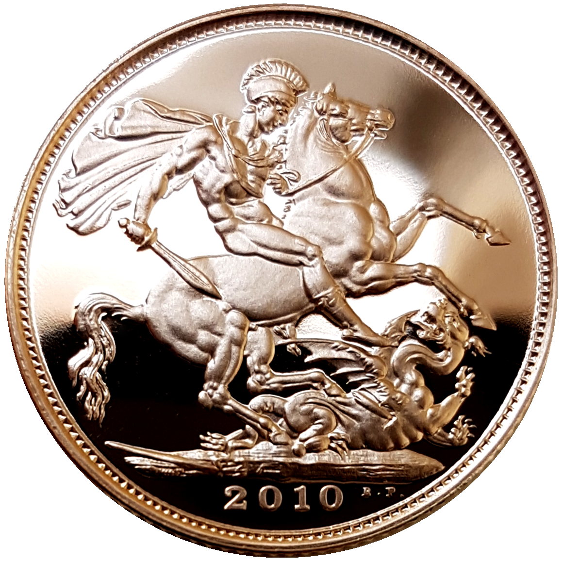 2010 Queen Elizabeth II Proof Sovereign by Ian Rank-Broadley