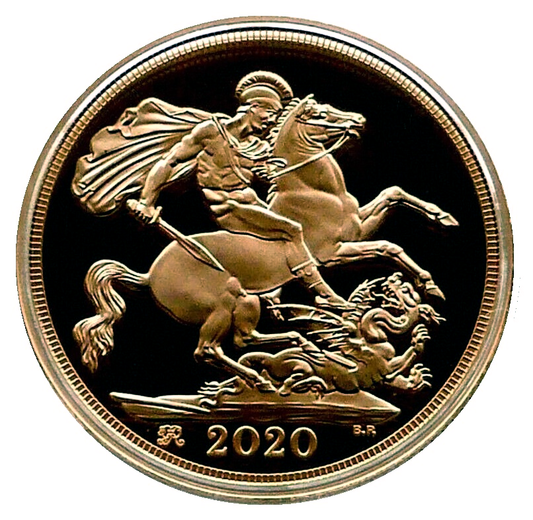 2020 Queen Elizabeth II Proof Full Sovereign 'George III Privy Mark' - Jody Clark Portrait.