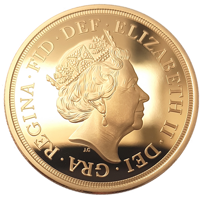 2021 Queen Elizabeth II 5 Coin '95th Birthday' Gold Proof Sovereign Set