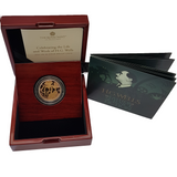2021 Queen Elizabeth II Celebrating the Life and Work of H.G. Wells £2 Gold Proof Coin