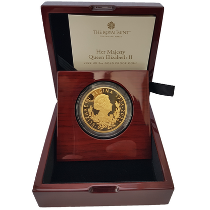 2022 King Charles III 'Queen Elizabeth II' Memorial 2oz Gold Proof