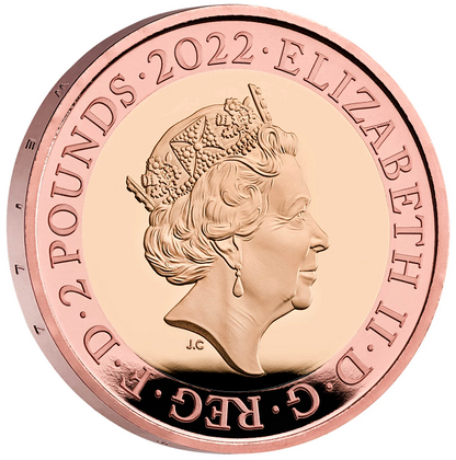 2022 Queen Elizabeth II Dame Vera Lynn £2 Gold Proof Coin