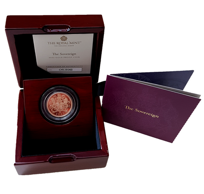 2022 Queen Elizabeth II Proof Full Sovereign (Platinum Jubilee) - Jody Clark Portrait