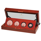 2022 Queen Elizabeth II 4 Coin 'Platinum Jubilee' Gold Proof Sovereign Set