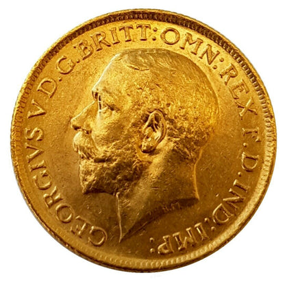 1913-S King George V Gold Sovereign (Sydney)