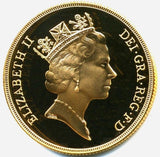 1998 Queen Elizabeth II 4 Coin Gold Sovereign Set + COA