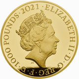 2021 Queen Elizabeth II 95th Birthday of HM the Queen 1 Kilo '£1000' Gold Proof