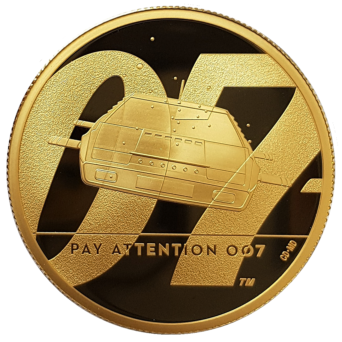 2020 Queen Elizabeth II 'PAY ATTENTION 007' 999.9 1/4oz / 1oz / 2oz Gold Proof Coins