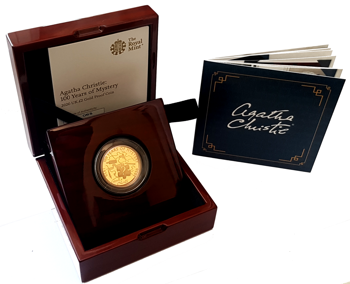 2020 Queen Elizabeth II Agatha Christie Proof £2 - (Issue limit 250)