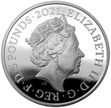 2021 Queen Elizabeth II 150th Anniversary Royal Albert Hall £5 Silver Proof Crown