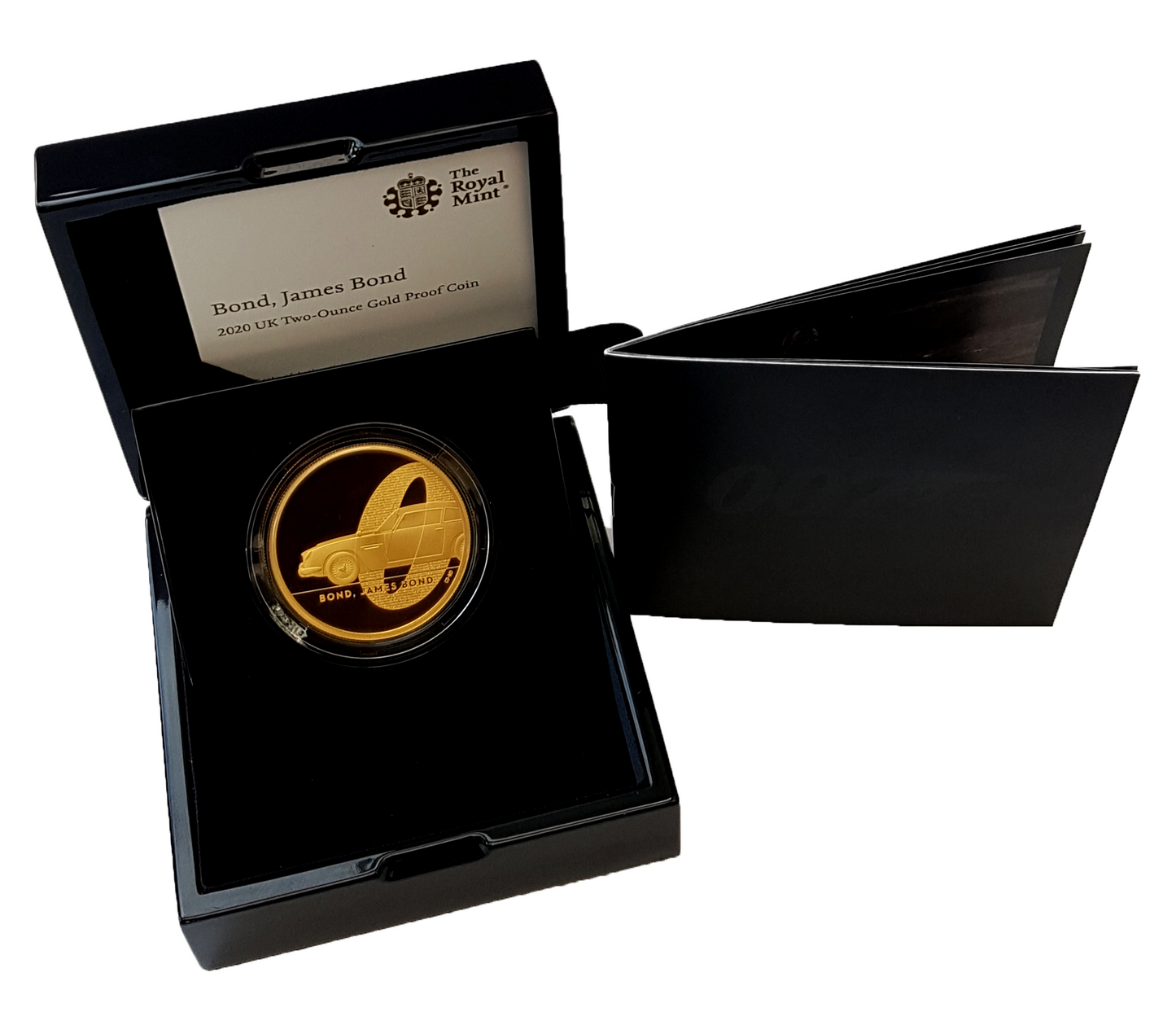 2020 Queen Elizabeth II 'Bond, James Bond' 999.9 2oz Gold Proof Coin