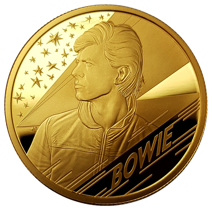 2020 Music Legends 'David Bowie' 1/4 oz 999.9 Gold Proof Coin