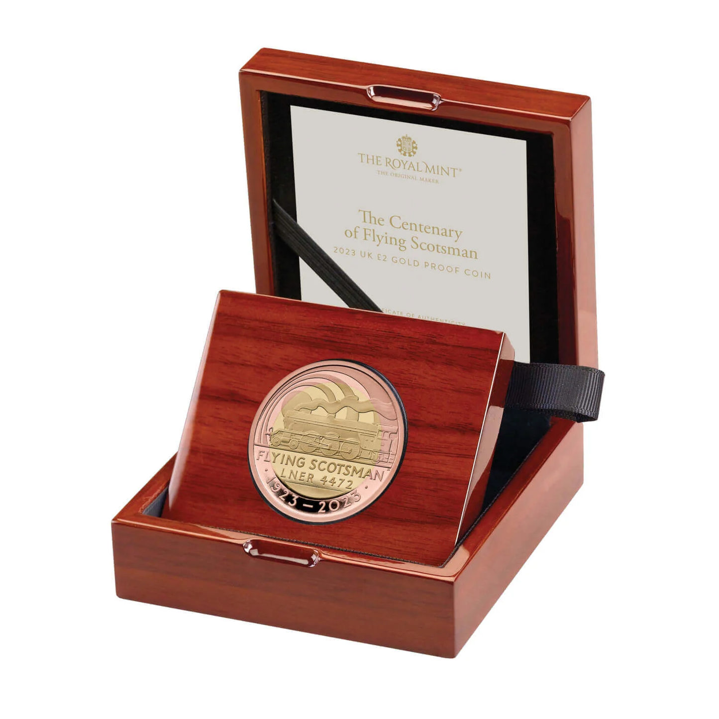 2023 King Charles III 'Flying Scotsman' £2 Gold Proof Coin