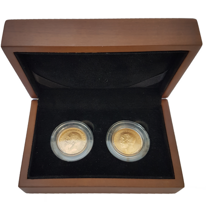 King George V King Sovereign Head Type Set (2 Sovereigns)