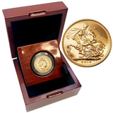 2016-2022 Queen Elizabeth II Gold Sovereigns BUNC + Capsulated with Luxury Case