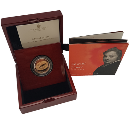 2023 King Charles III 'Edward Jenner' £2 Gold Proof Coin