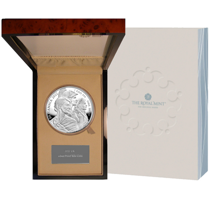 2022 Queen Elizabeth II Britannia 'Three Ages' (One Kilo) 1kg 999 Silver Proof Coin