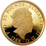 2022 Queen Elizabeth II 'Lunar Year of the Tiger' 999.9 1/4oz - 1oz Gold Proof Coins
