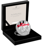 2022 Music Legends 'Rolling Stones' 1 oz 999 Fine Silver Proof Coin